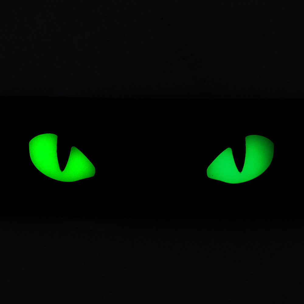 Patch Cat Eyes 3D PVC fosforescent M-Tac
