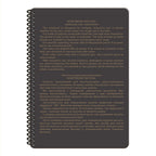 Notebook tactic Ecopybook A5 rezistent la apa M-Tac