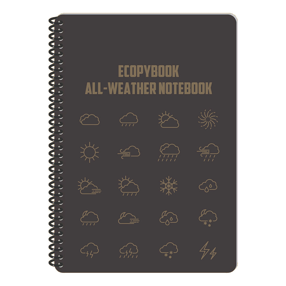 Notebook tactic Ecopybook A5 rezistent la apa M-Tac
