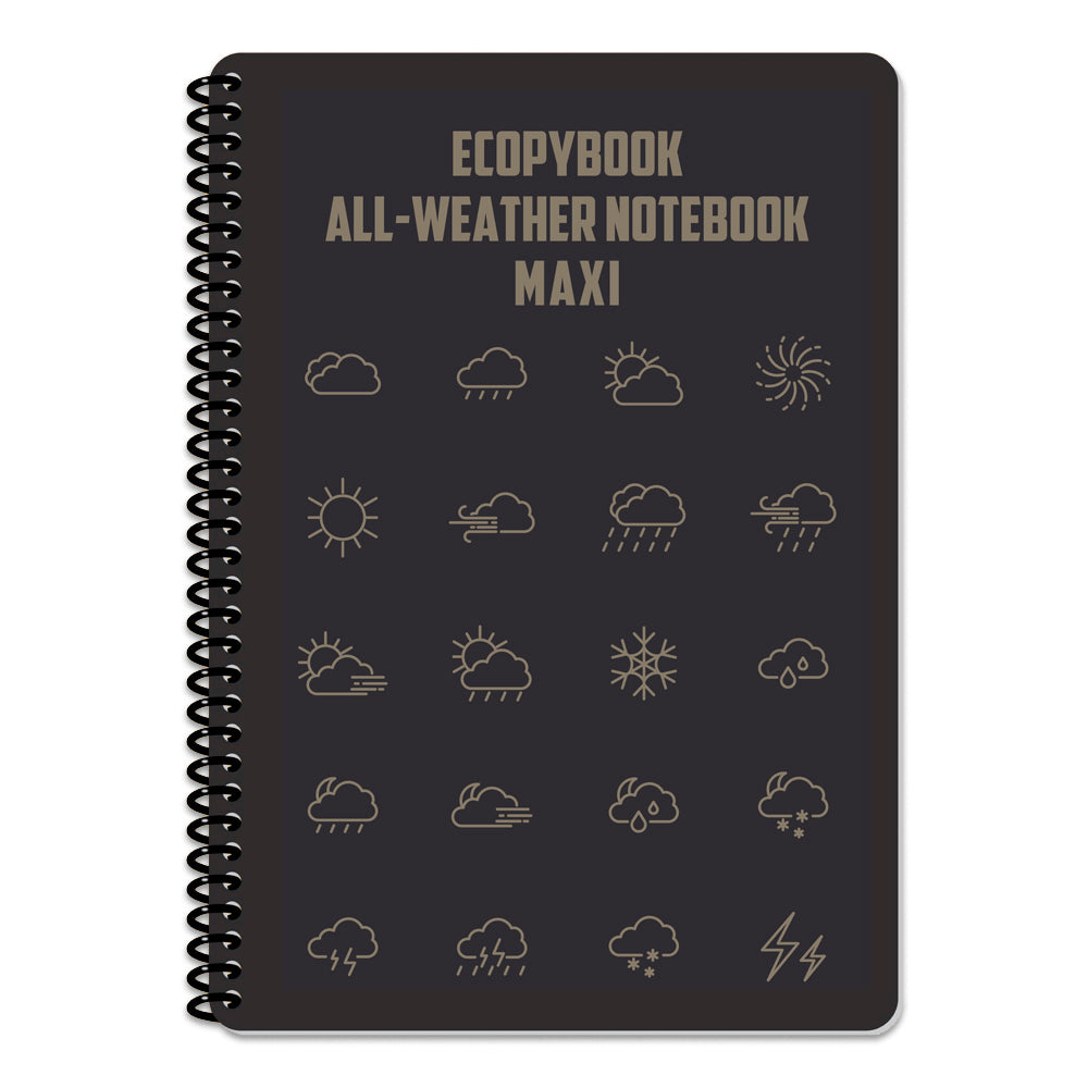 Carnetel impermeabil All-Weather Maxi Ecopybook Tactical