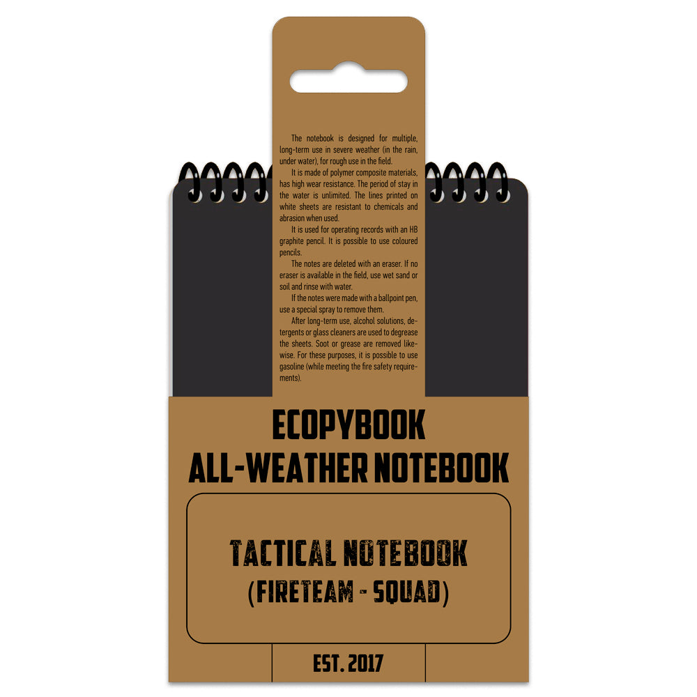 Carnetel tactic Ecopybook A5 rezistent la intemperii M-Tac