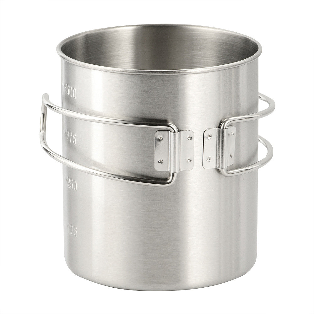 Cana cu maner rabatabil 450 ml M-Tac
