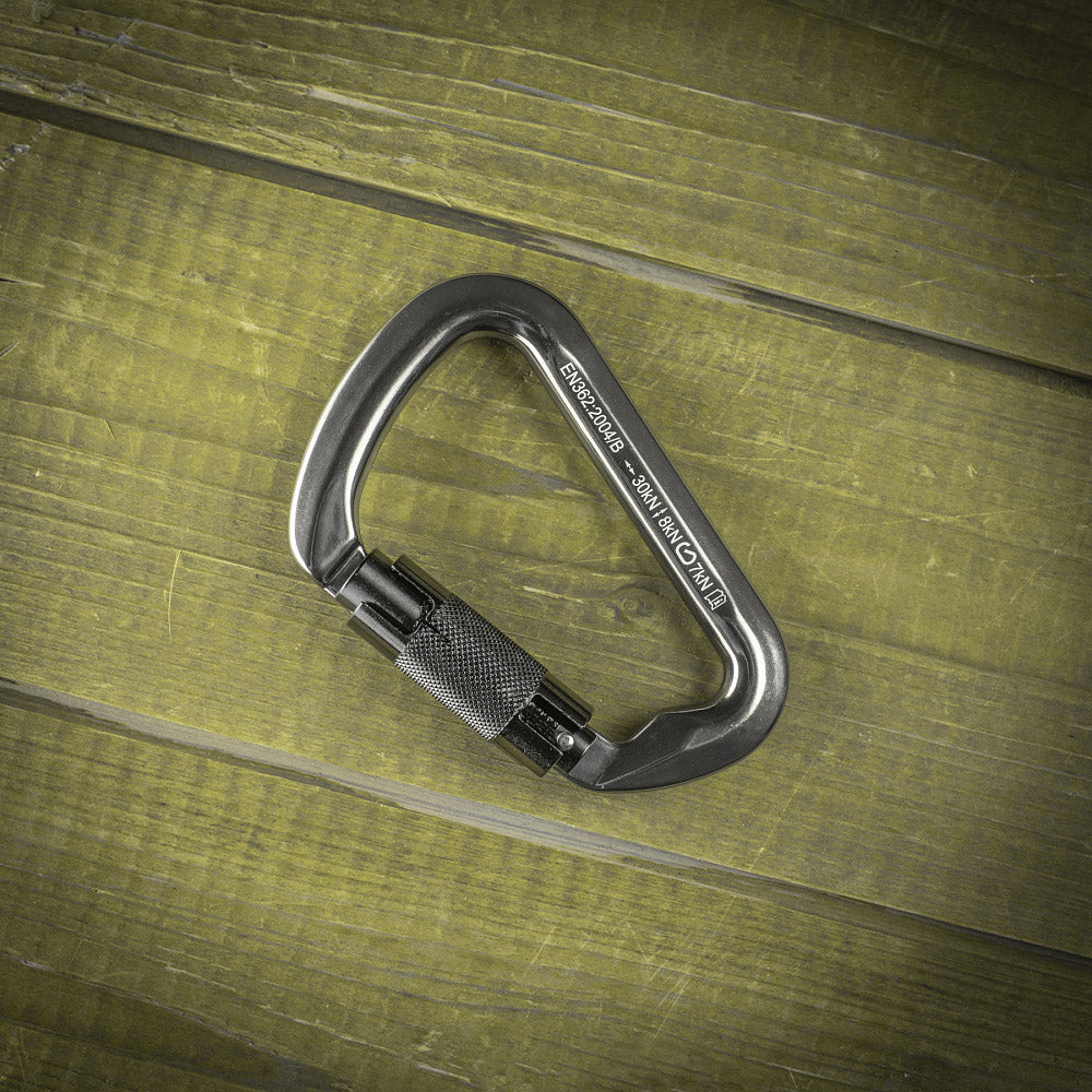 Carabiniera trapezoidala Key-Lock aluminiu M-Tac