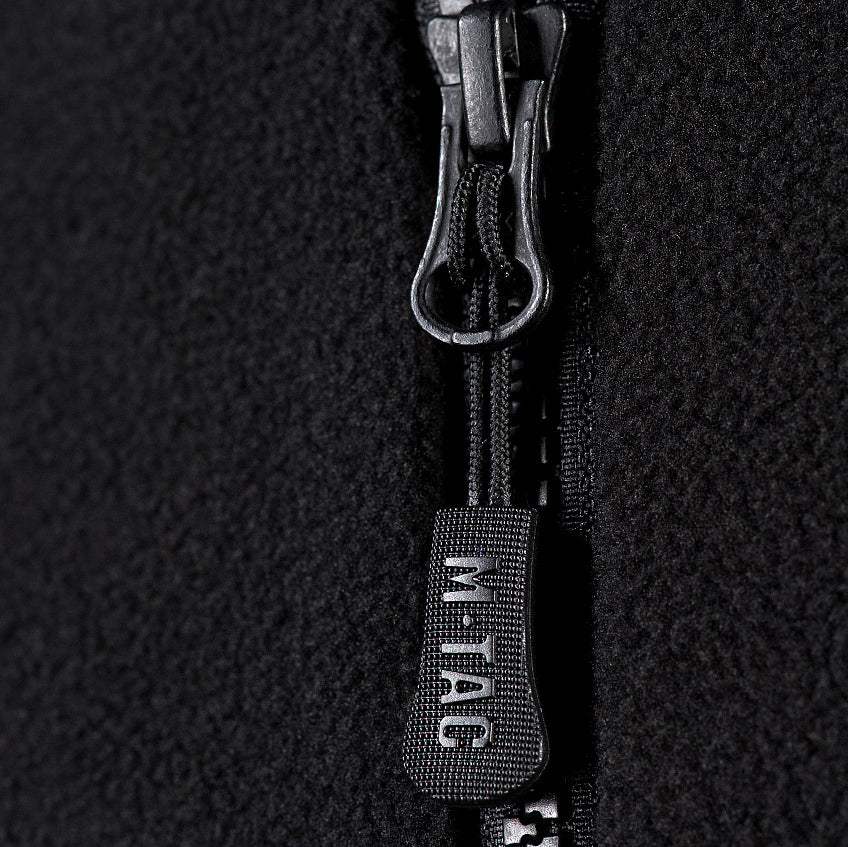Hanorac microfleece Lite M-Tac cu gluga si fermoar YKK