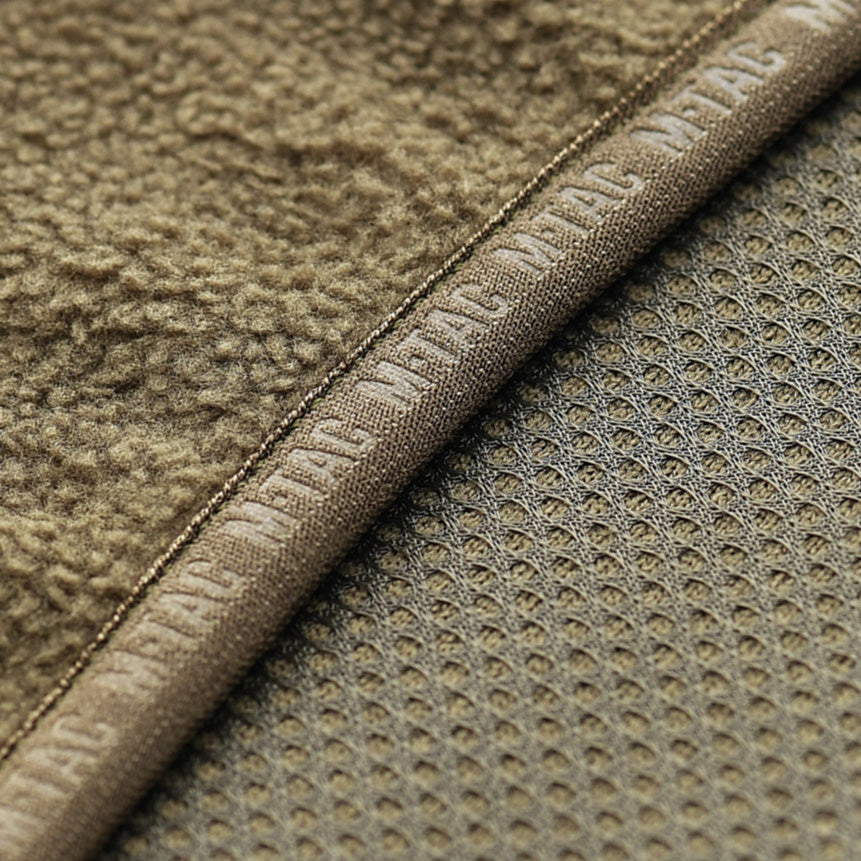 Hanorac microfleece Lite M-Tac cu gluga si fermoar YKK
