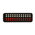 Patch drapelul Poloniei pixelat 25x80 Laser Cut M-Tac