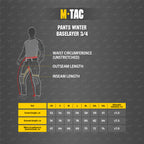 Pantaloni termoactivi Winter Baselayer 3/4 M-Tac