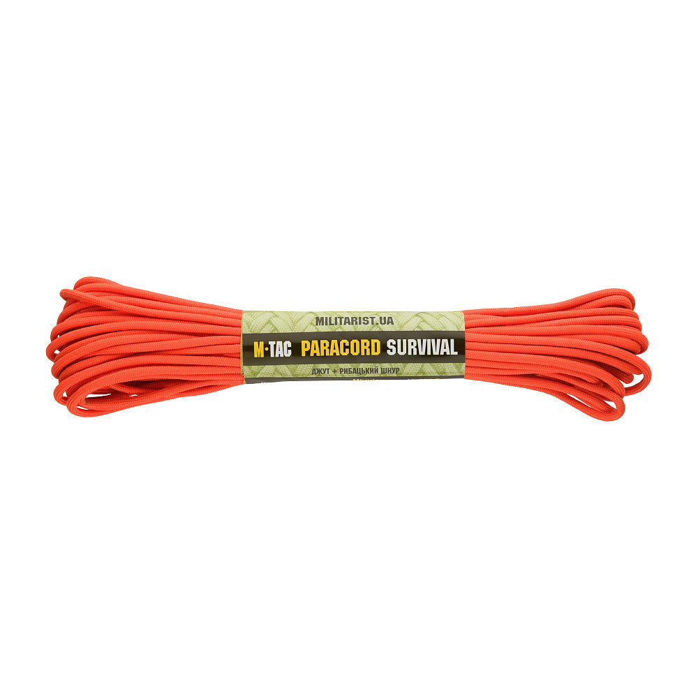 Paracord Survival M-Tac 550 cu miez 7 fire, 15 m