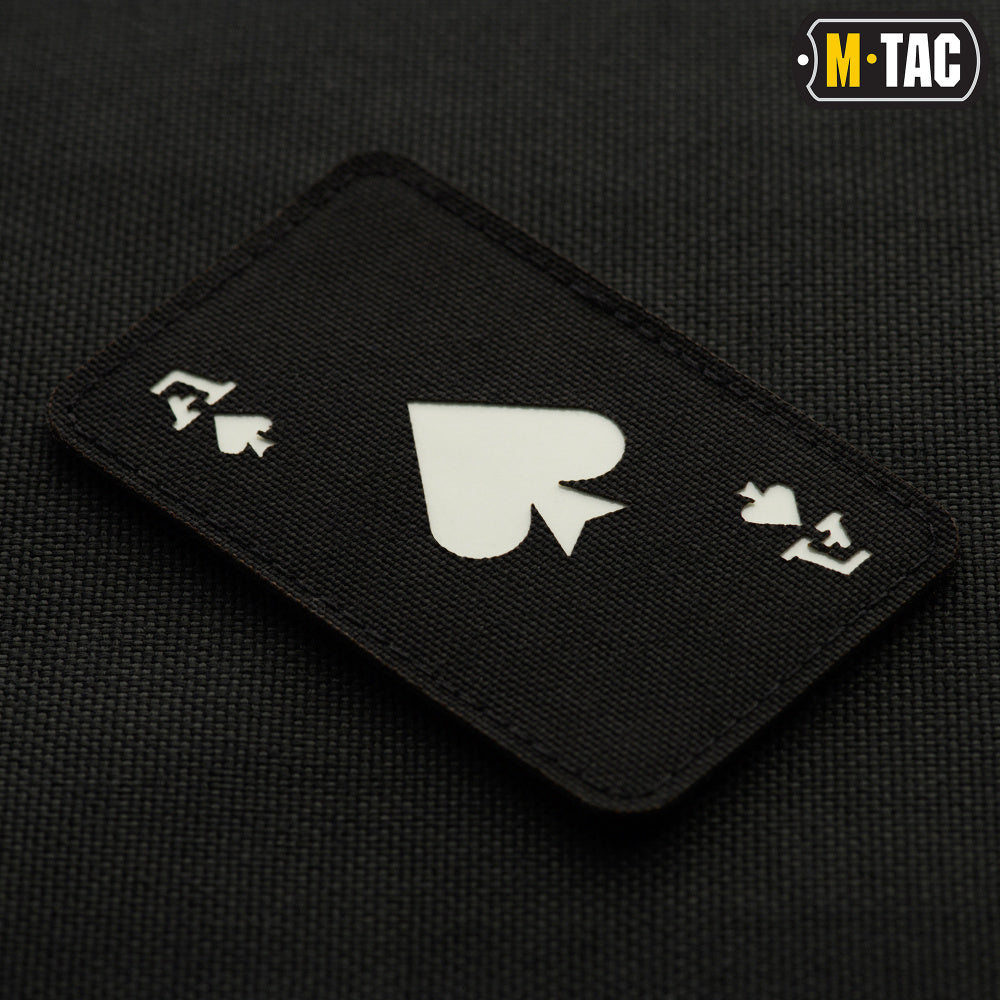 Patch Ace of Spades Laser Cut GID M-Tac