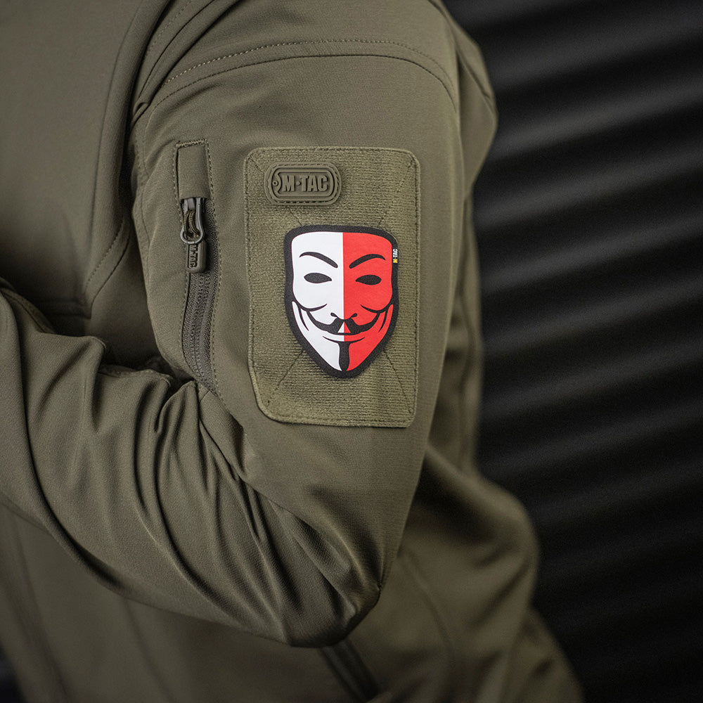 Patch Anonymous M-Tac cu prindere Velcro