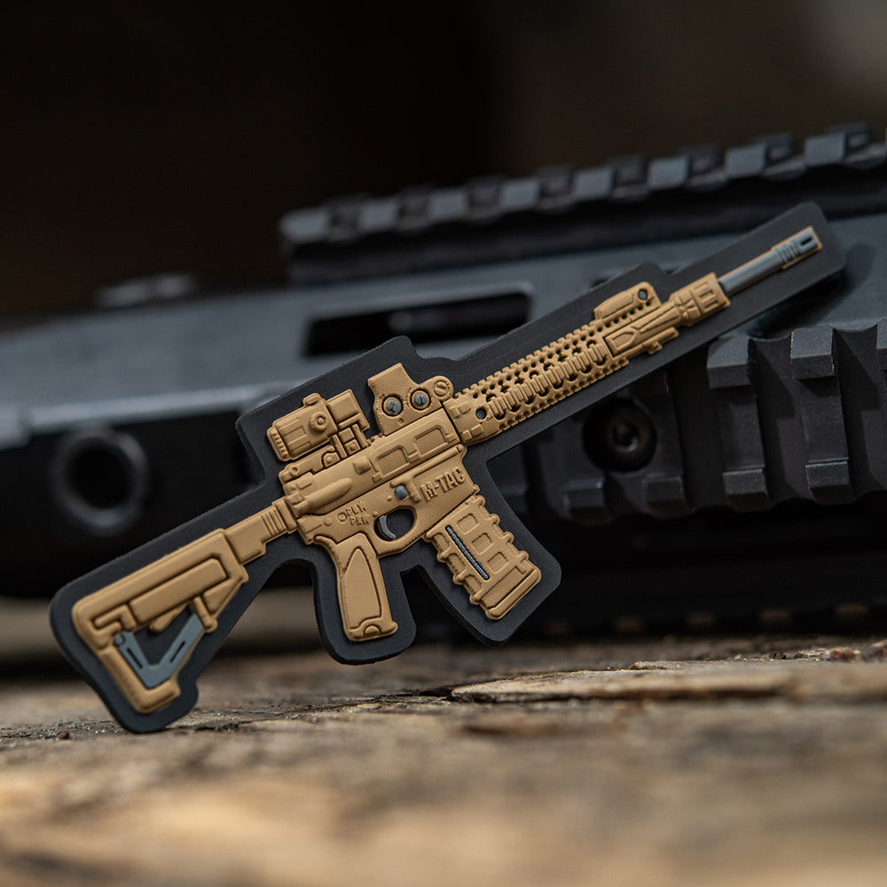 Patch AR-15 3D PVC M-Tac