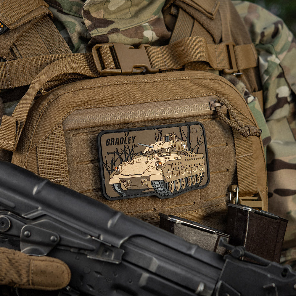 Patch Bradley PVC 3D M-Tac cu Velcro
