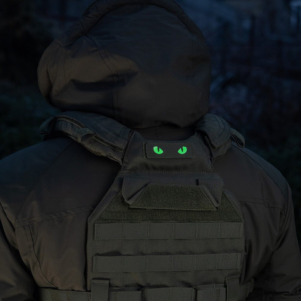 Patch Cat Eyes Laser Cut M-Tac fosforescent Cordura