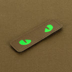 Patch Cat Eyes Laser Cut M-Tac fosforescent Cordura