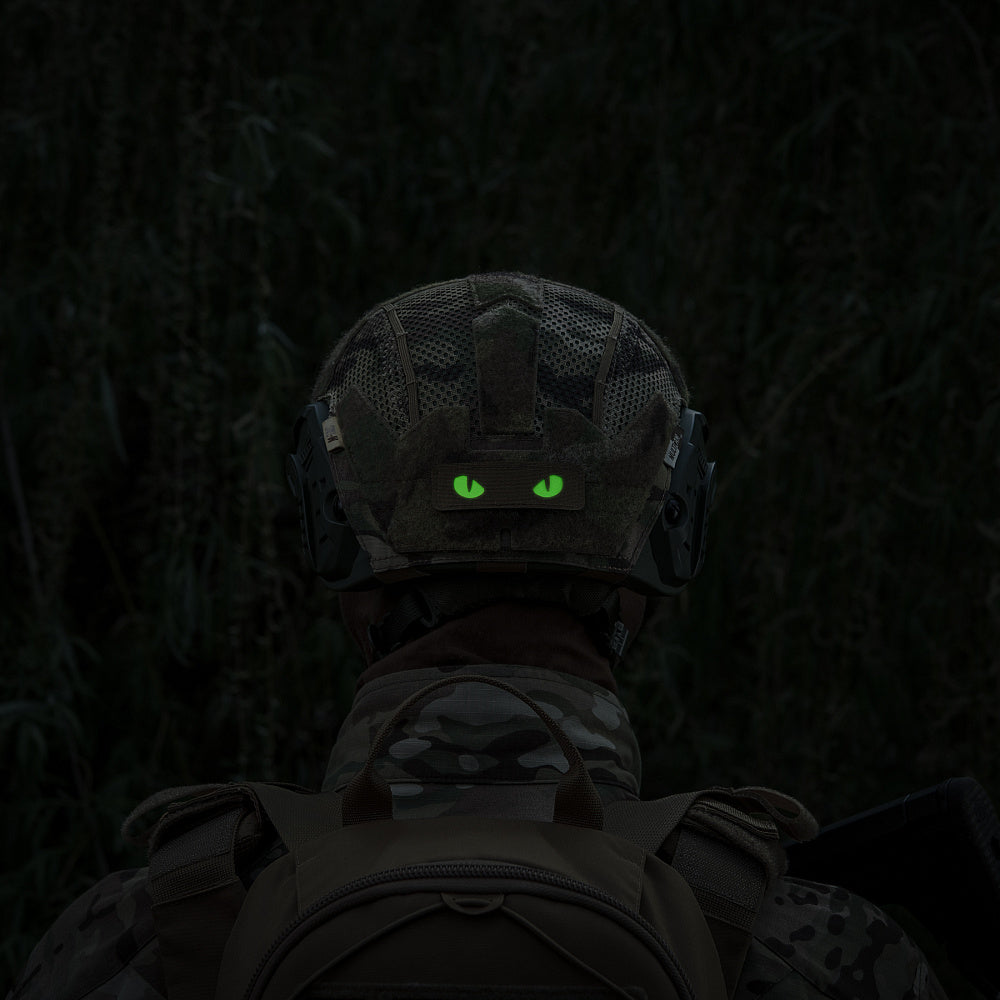 Patch Cat Eyes Laser Cut M-Tac fosforescent Cordura