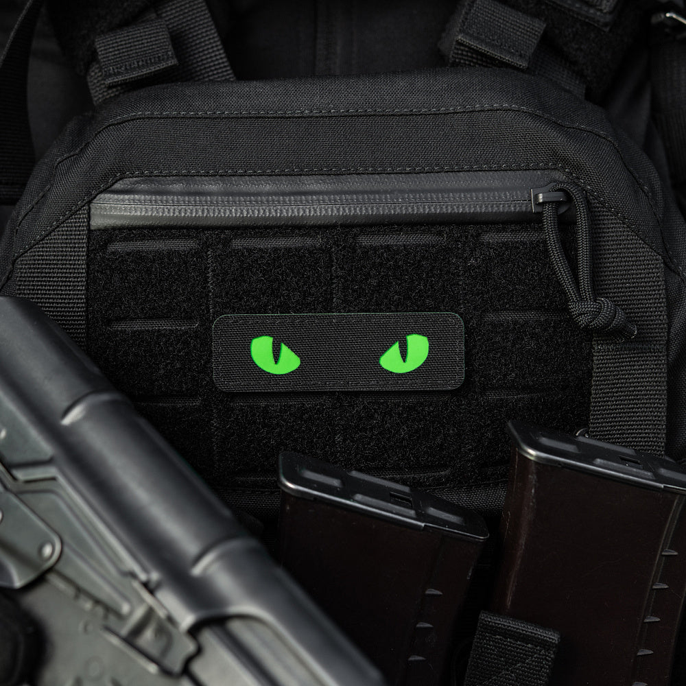 Patch Cat Eyes Laser Cut M-Tac fosforescent Cordura