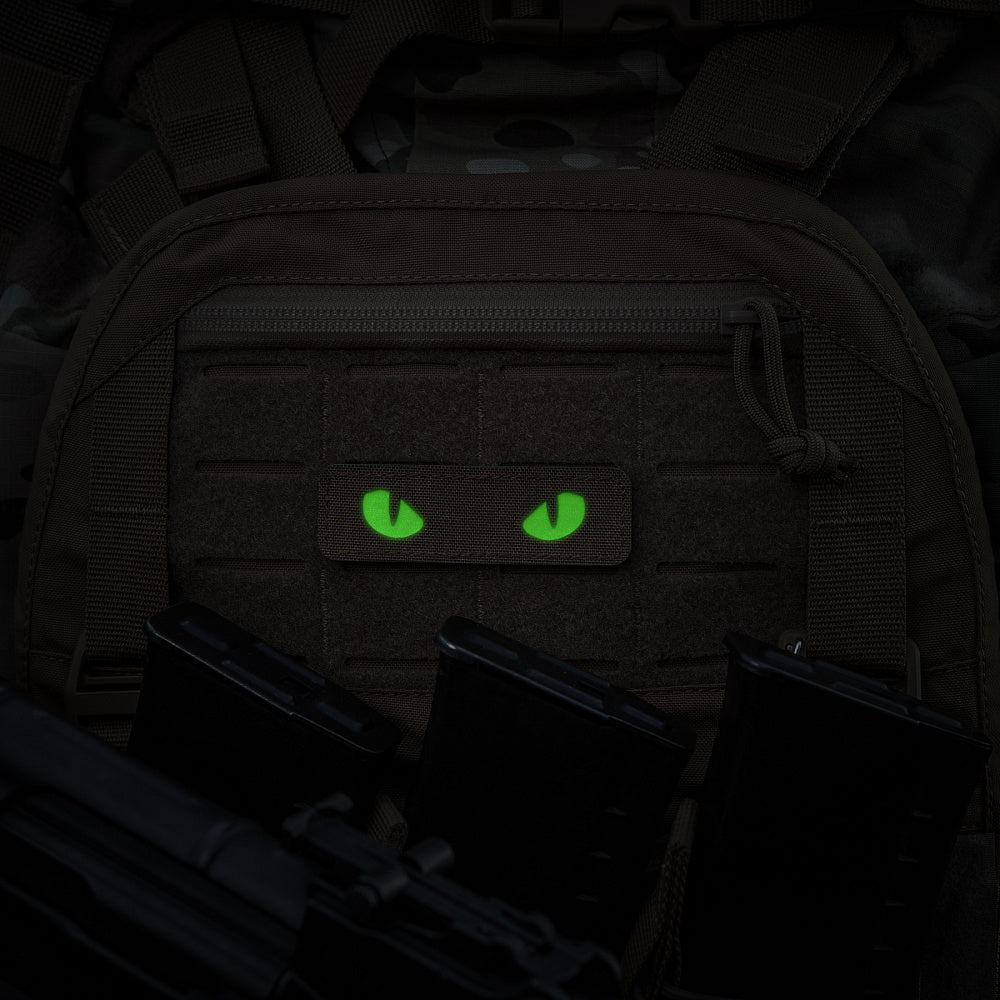Patch Cat Eyes Laser Cut M-Tac fosforescent Cordura