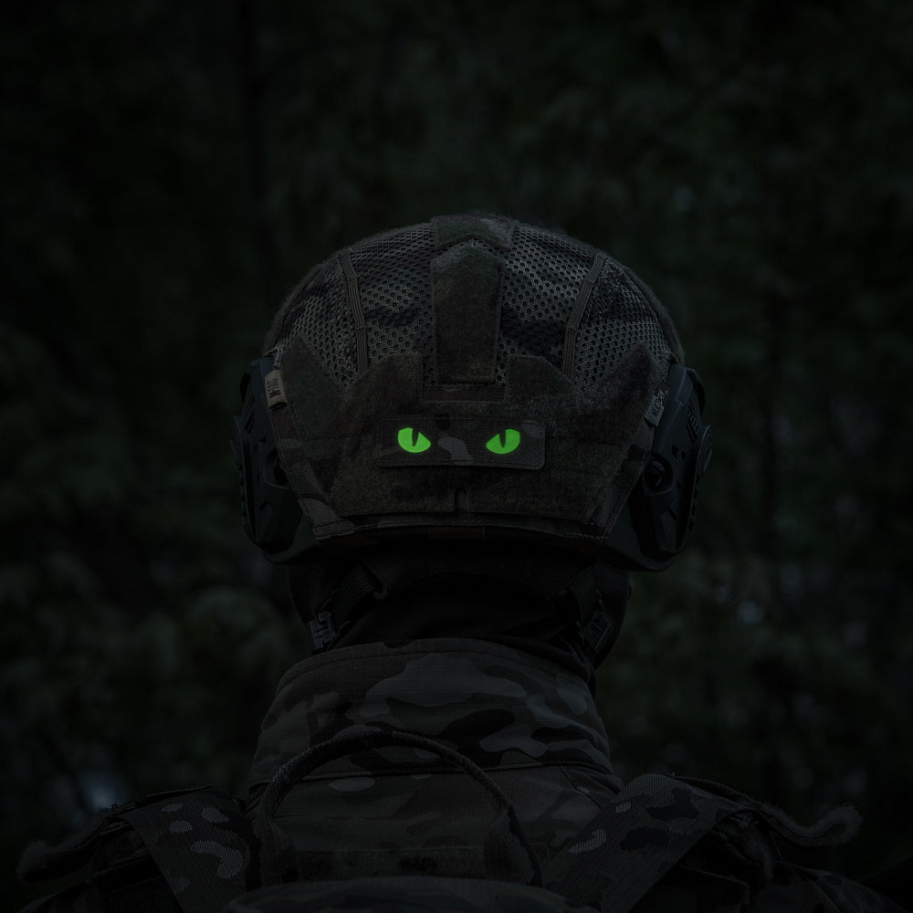 Patch Cat Eyes Laser Cut M-Tac fosforescent Cordura