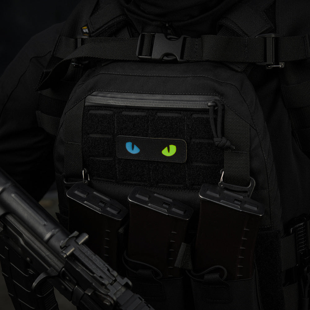 Patch Cat Eyes Laser Cut M-Tac fosforescent Cordura