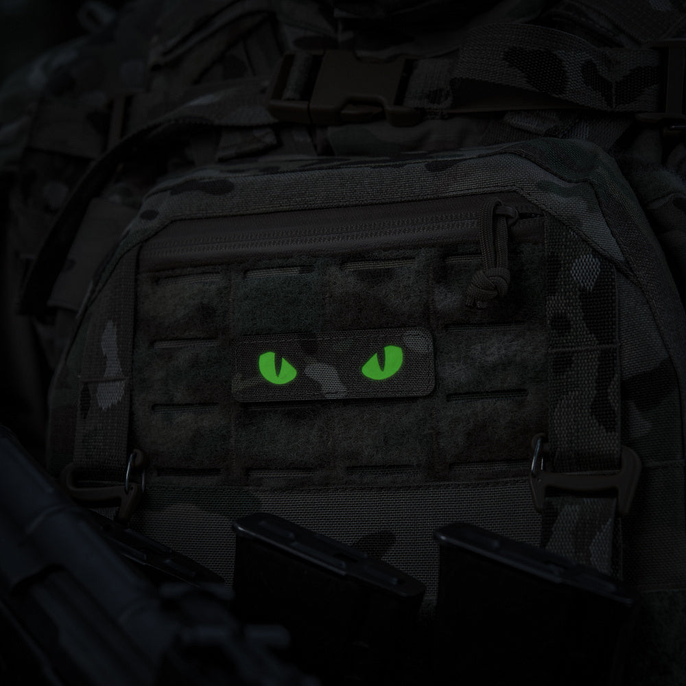 Patch Cat Eyes Laser Cut M-Tac fosforescent Cordura