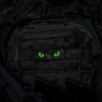 Patch Cat Eyes Laser Cut M-Tac fosforescent Cordura