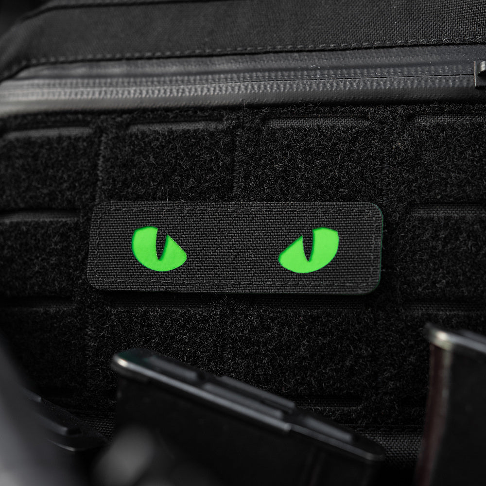 Patch Cat Eyes Laser Cut M-Tac fosforescent Cordura