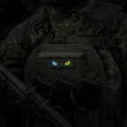 Patch Cat Eyes Laser Cut M-Tac fosforescent Cordura