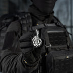 Patch Crossed Fingers M-Tac din Cordura 500D