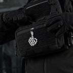 Patch Crossed Fingers M-Tac din Cordura 500D