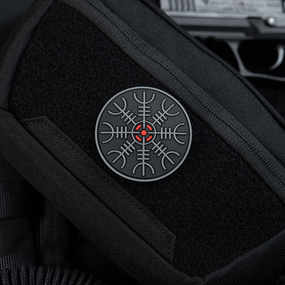 Patch Egeshelm PVC M-Tac cu simbol nordic Aegishjalmr
