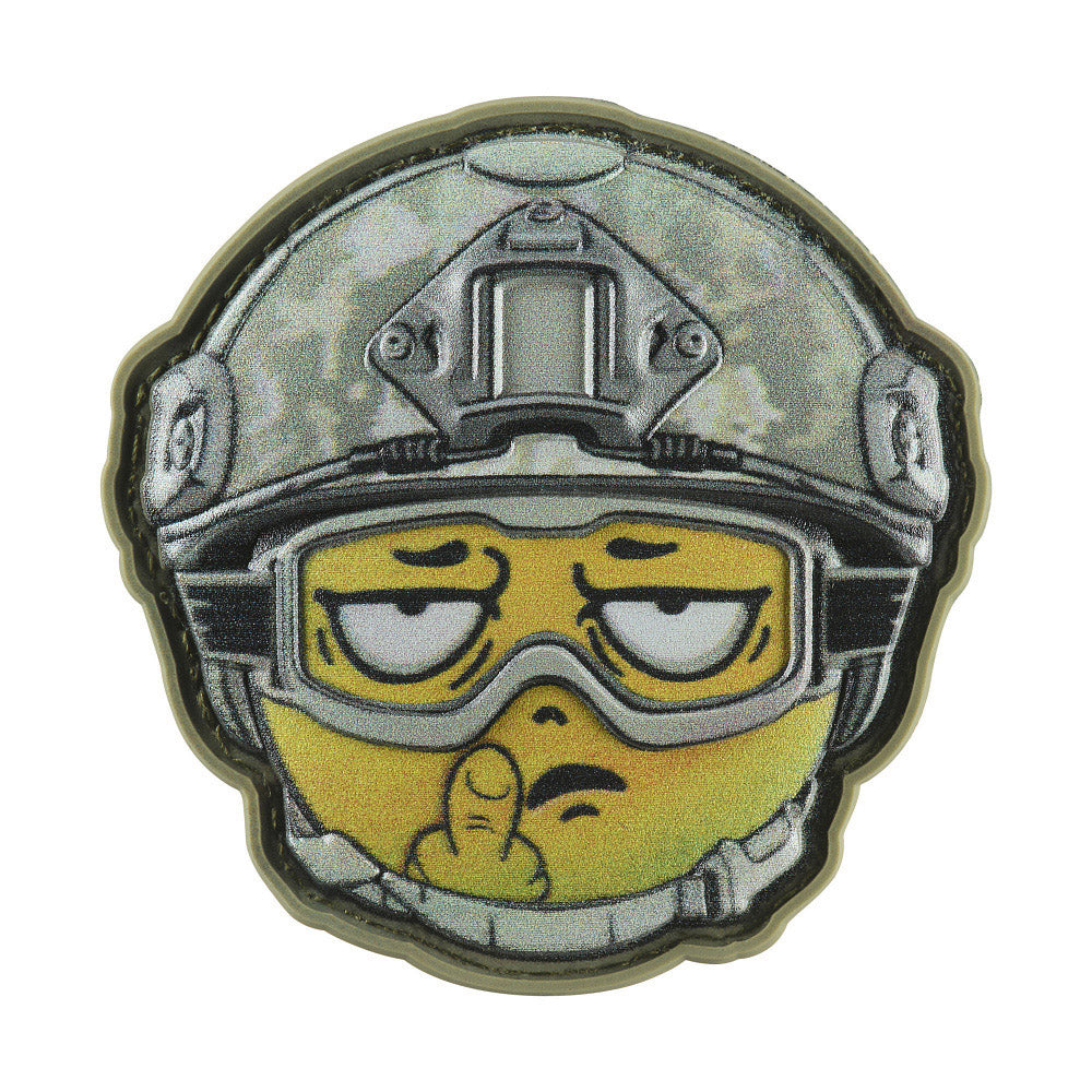 Patch Emoji #24 M-Tac din PVC 3D cu velcro