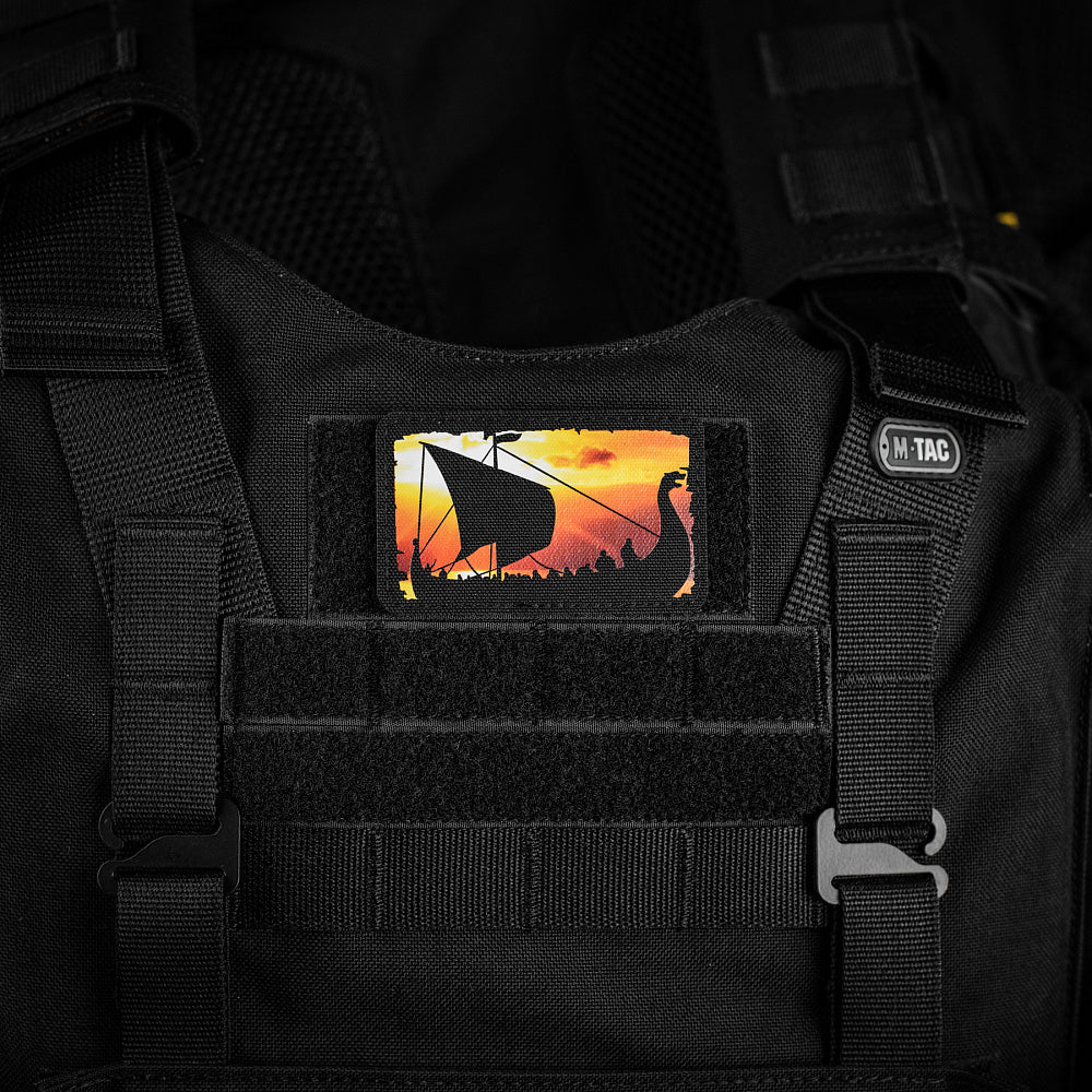 Patch Expedition M-Tac cu drakkar viking din Cordura 500D
