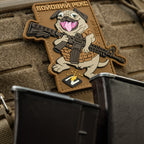 Patch Fighting Rex PVC 3D M-Tac cu prindere Velcro