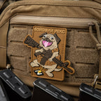Patch Fighting Rex PVC 3D M-Tac cu prindere Velcro