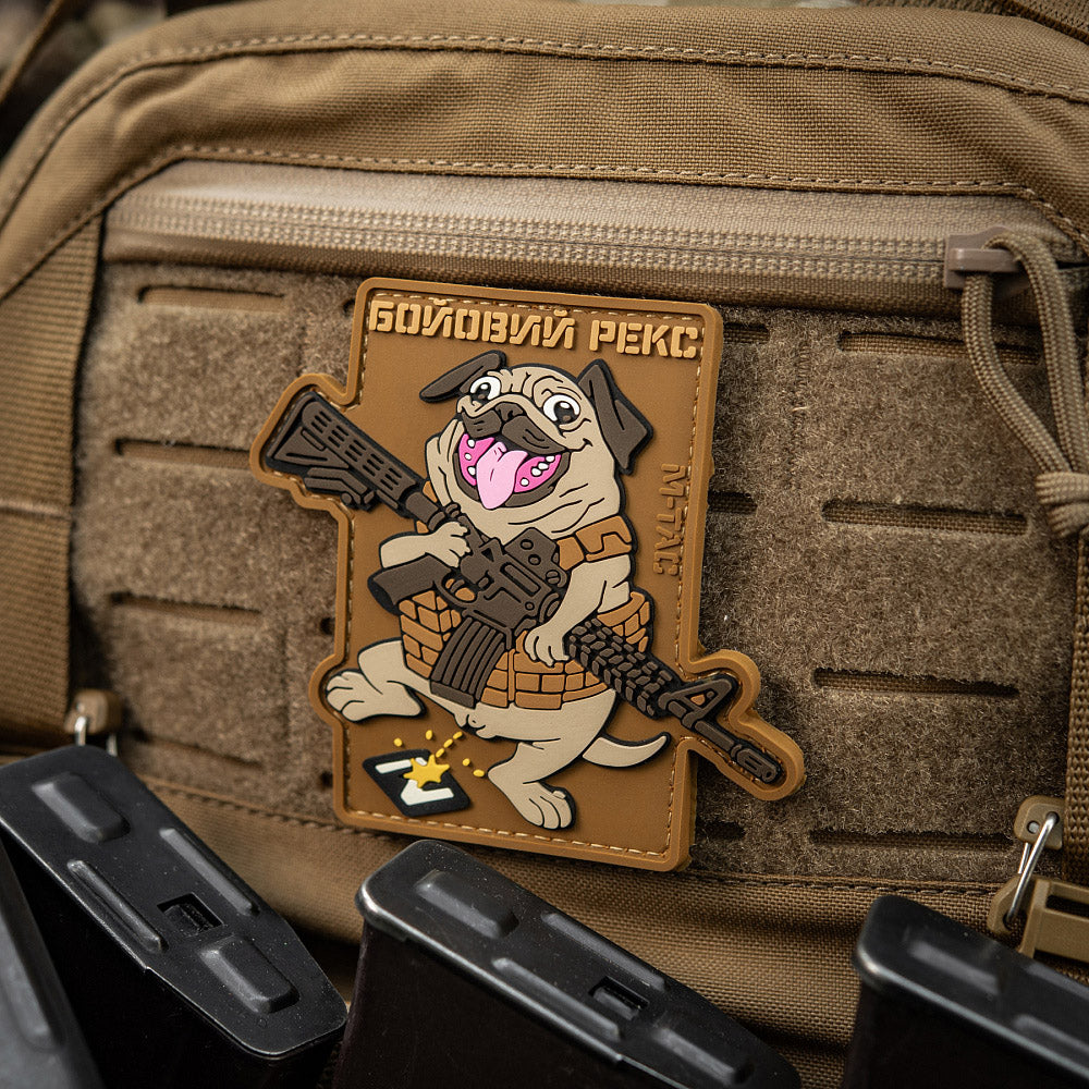 Patch Fighting Rex PVC 3D M-Tac cu prindere Velcro