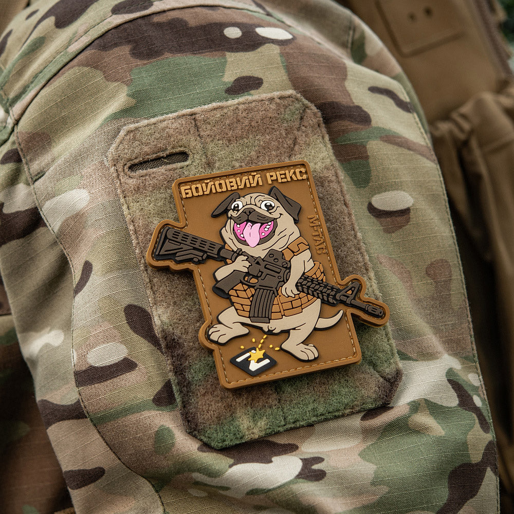 Patch Fighting Rex PVC 3D M-Tac cu prindere Velcro