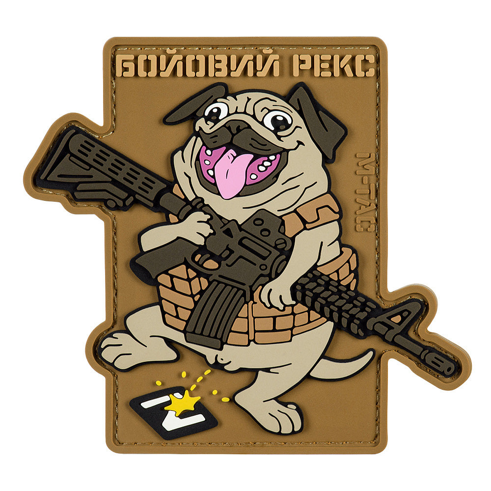 Patch Fighting Rex PVC 3D M-Tac cu prindere Velcro
