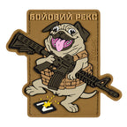Patch Fighting Rex PVC 3D M-Tac cu prindere Velcro