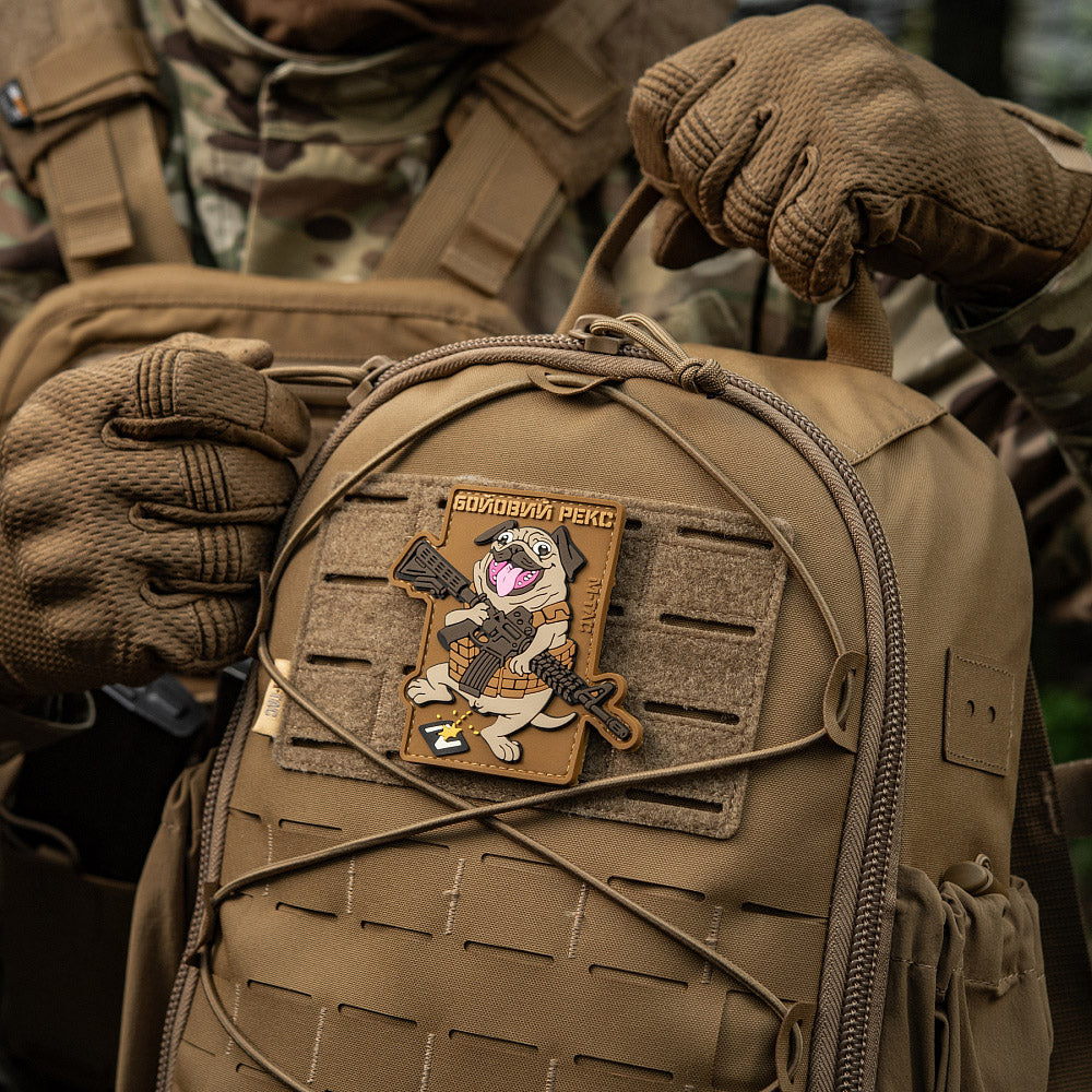 Patch Fighting Rex PVC 3D M-Tac cu prindere Velcro