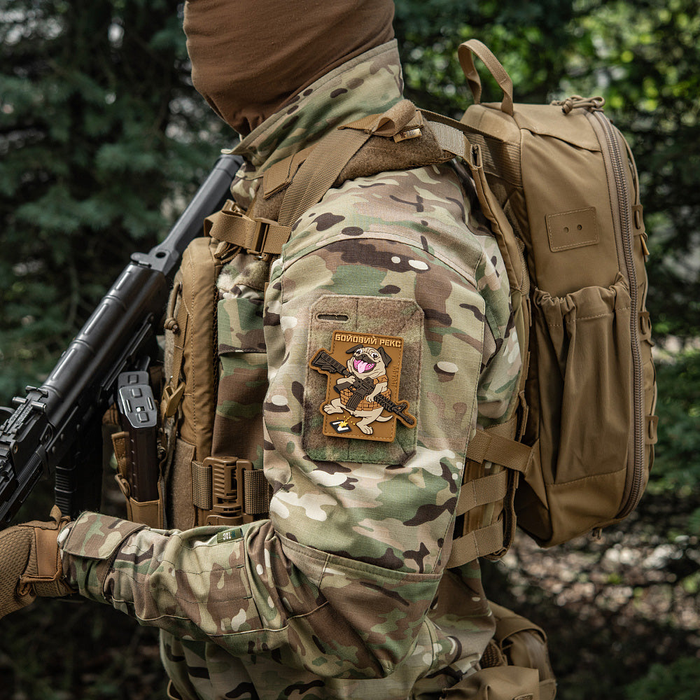 Patch Fighting Rex PVC 3D M-Tac cu prindere Velcro
