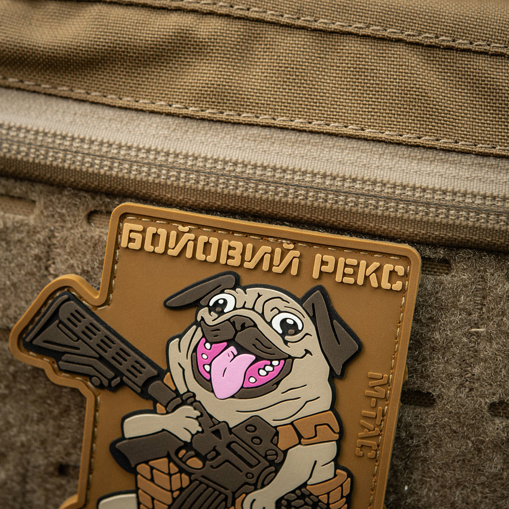Patch Fighting Rex PVC 3D M-Tac cu prindere Velcro