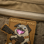 Patch Fighting Rex PVC 3D M-Tac cu prindere Velcro