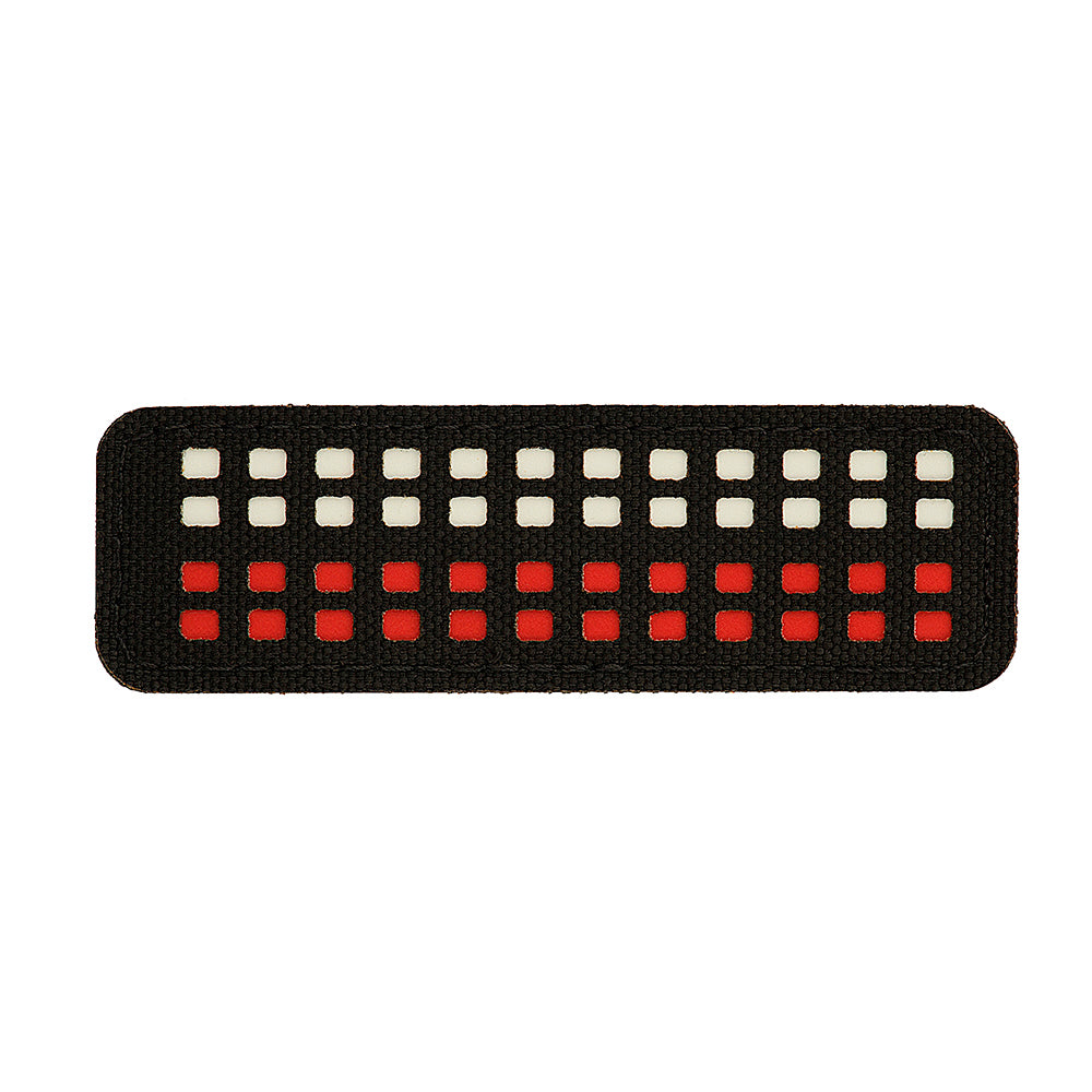 Patch drapelul Poloniei pixelat 25x80 Laser Cut M-Tac