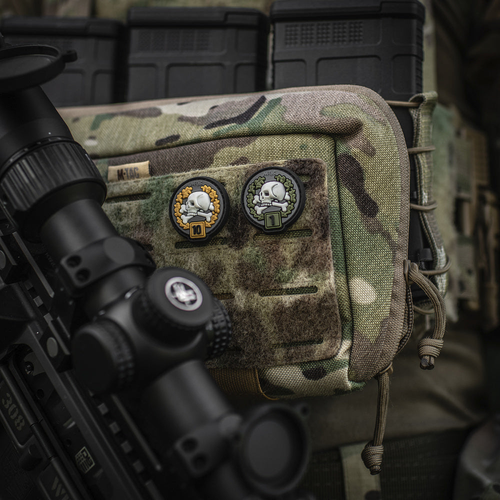 Patch Frag 1 M-Tac cu craniu si cununa de lauri
