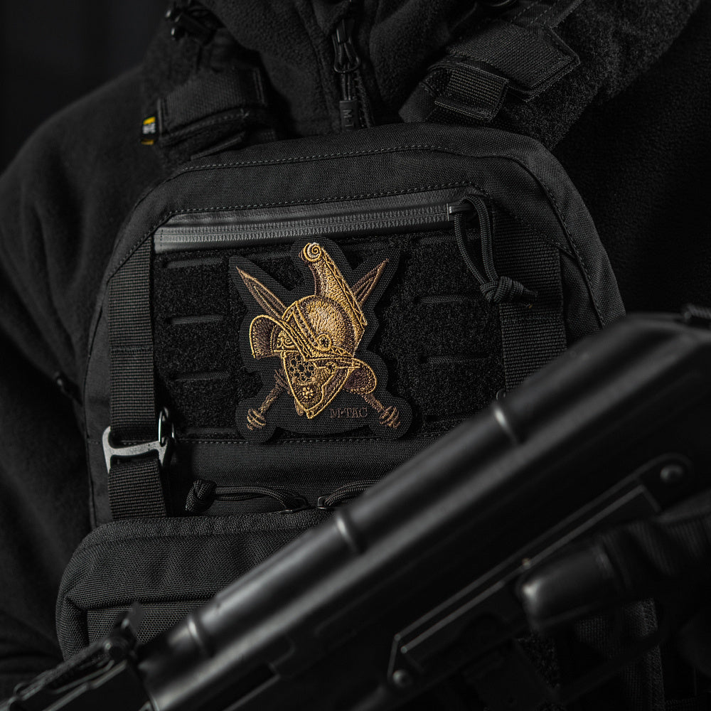 Patch brodat Gladiator Helmet M-Tac