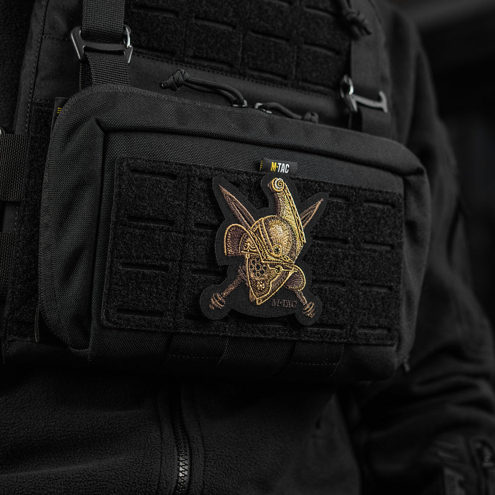 Patch brodat Gladiator Helmet M-Tac