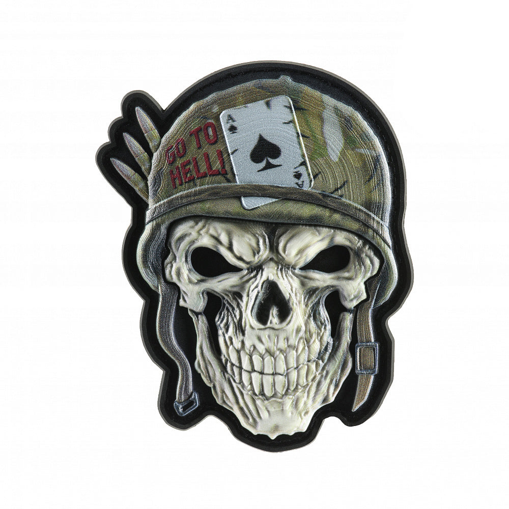 Patch Helmet Skull M-Tac