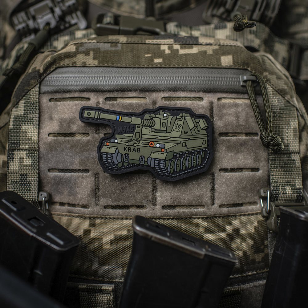Patch Krab PVC 3D cu velcro M-Tac