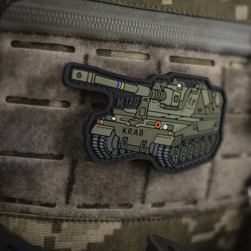 Patch Krab PVC 3D cu velcro M-Tac