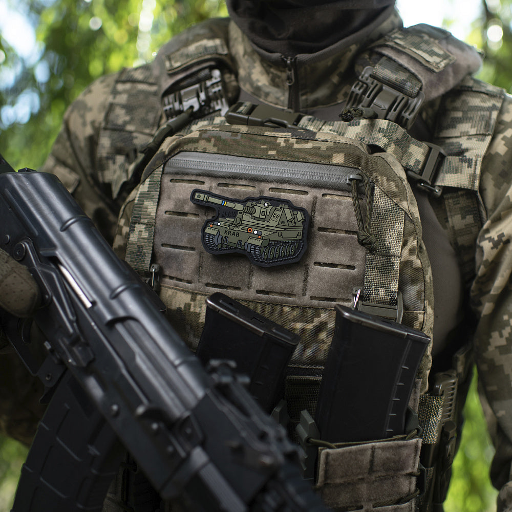 Patch Krab PVC 3D cu velcro M-Tac